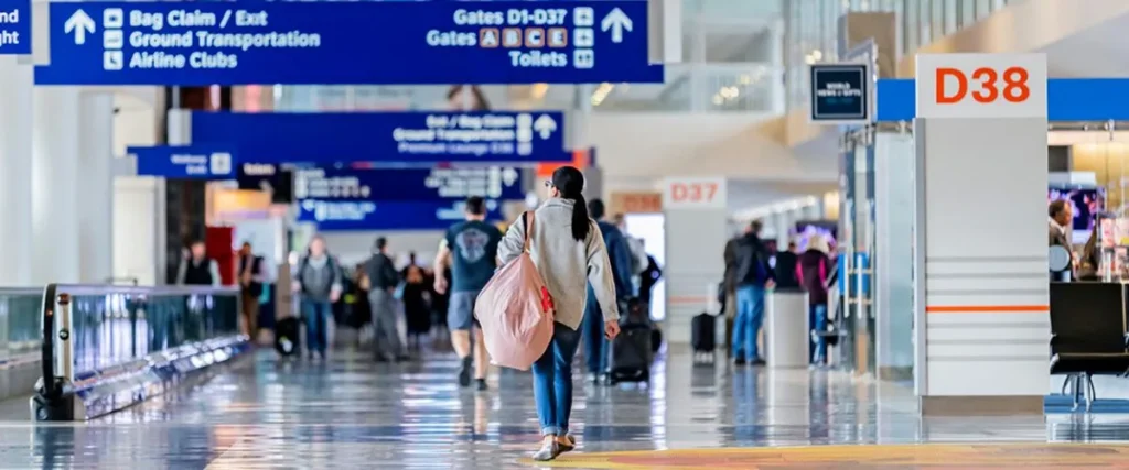 Emirates Airlines DFW Terminal at Dallas/Fort Worth International Airport